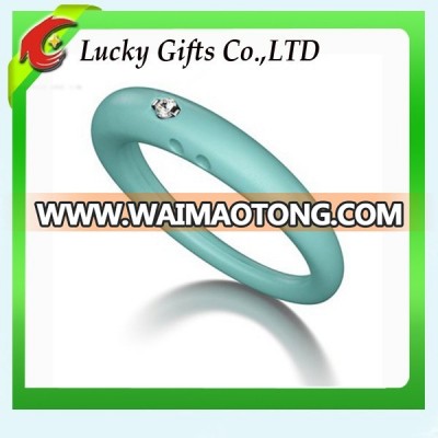 2015 Promotion Eco-friendly Silicon Ring Diamond