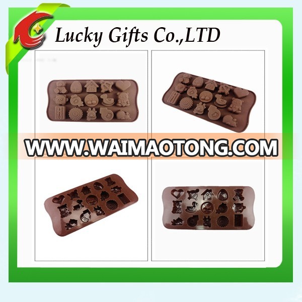 2014 Lates Design Silicone Bar Chocolate Mold To Kids