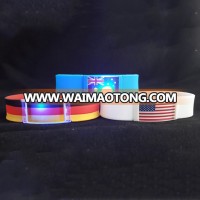 2019 New Products Silicone Light Bracelet Flag Bracelet Promotional Products Customized